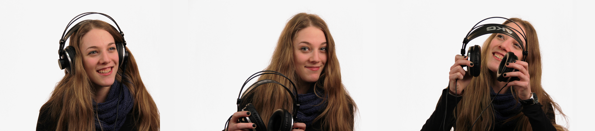 Drei Fotos von Marina Drakova